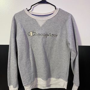 Grey champion crewneck